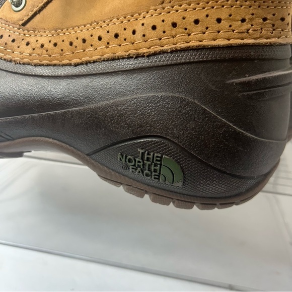 The North Face Women’s Suede Leather Duck Rain Boots Faux Fur Lined 8M - Picture 8 of 10